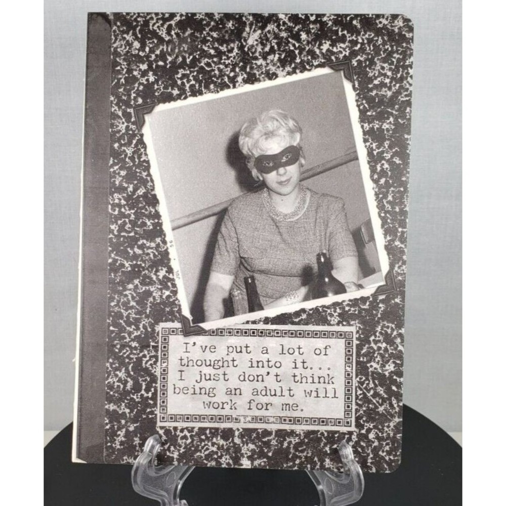 Journal Work For Me Trash Talk by Annie